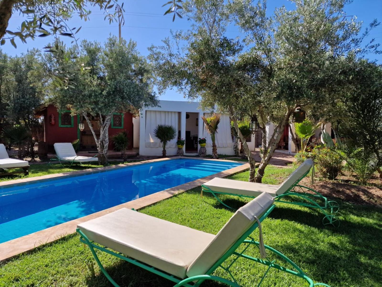 Manzal Lahbab, 2Villas 2Bungalows 2Piscines Et Jardins Ouled Jelal Екстериор снимка